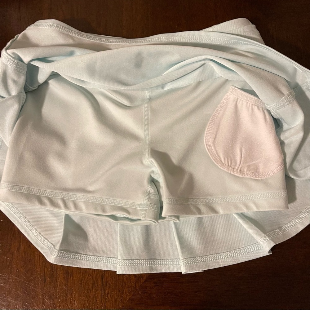 Gap Fit | Light Blue Athletic Swing Skort | Girl S (6-7) - Picture 6 of 10